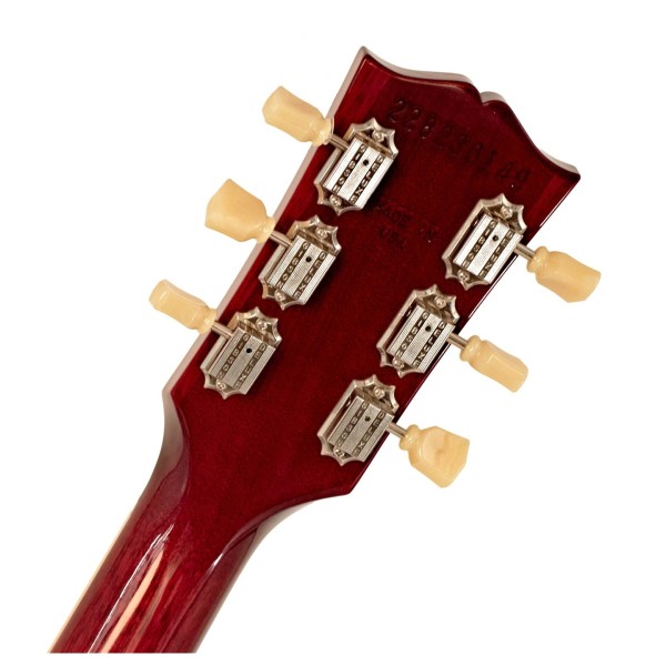 Gibson Les Paul Standard 50s Figured Top, Cherry #228230149 - back of headstock