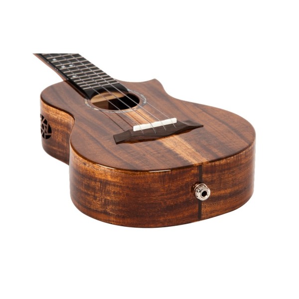Flight Spirit All Solid Concert Ukulele - Bottom