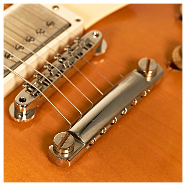 Gibson Custom 1958 Les Paul Standard Reissue VOS, Lemon Burst #85158 - bridge