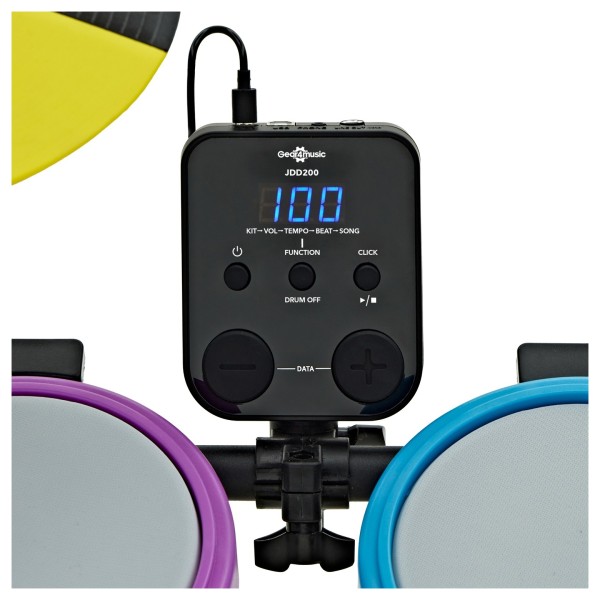 Junior Electronic Drum Kit with Headphones and Stool by Gear4music