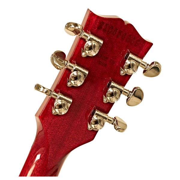 Gibson Les Paul Standard 60s Figured Top, Bourbon Burst - back of headstock