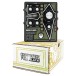 Death By Audio Crossover Fuzz Savage Dual-Band Fuzz Pedal - pedal and box