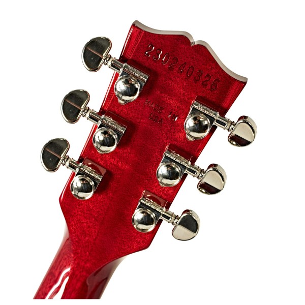 Gibson Les Paul Standard 60s, Tomato Soup Burst #230240326 - back of headstock