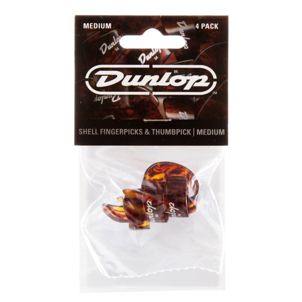 Jim Dunlop 3 Finger Medium, Pack Of 4