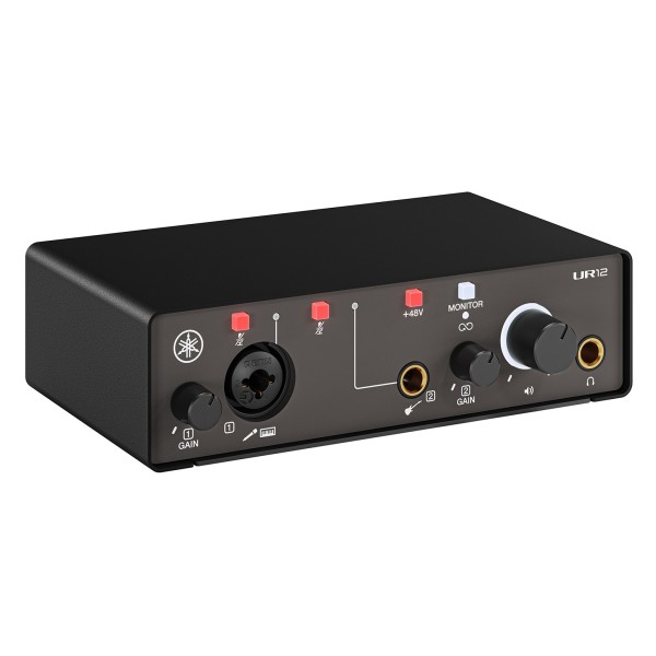 Yamaha UR12 MK3 Interface Left Top