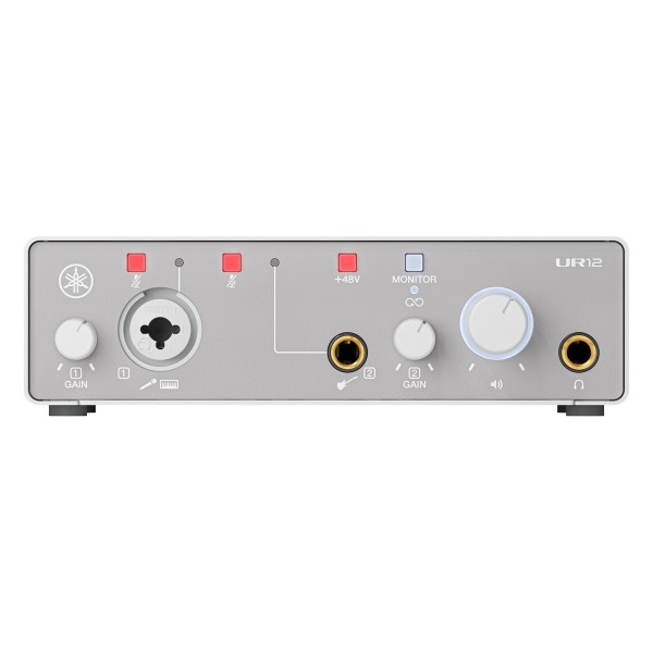 Yamaha UR12 MK3 Interface White, Front