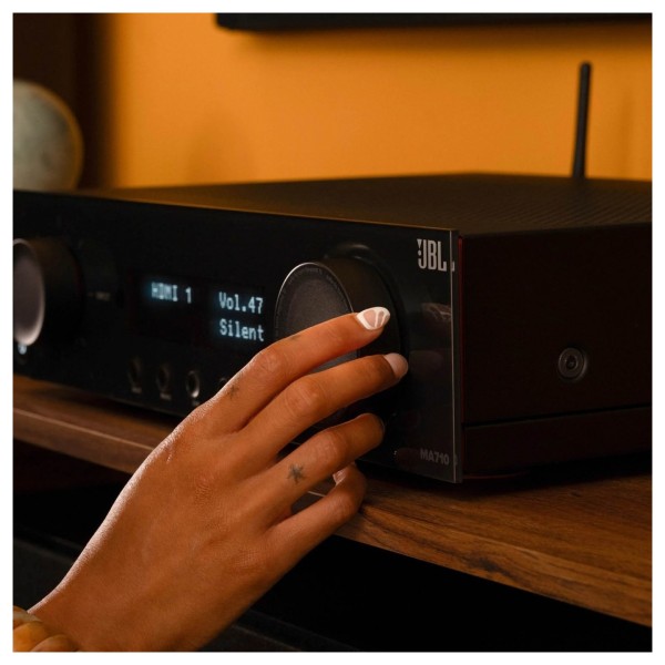 JBL MA710 7.2 Channel 8K AV Receiver, lifestyle 1