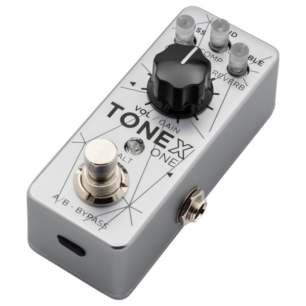 IK Multimedia TONEX One Pedal, Bass Edition - Angled