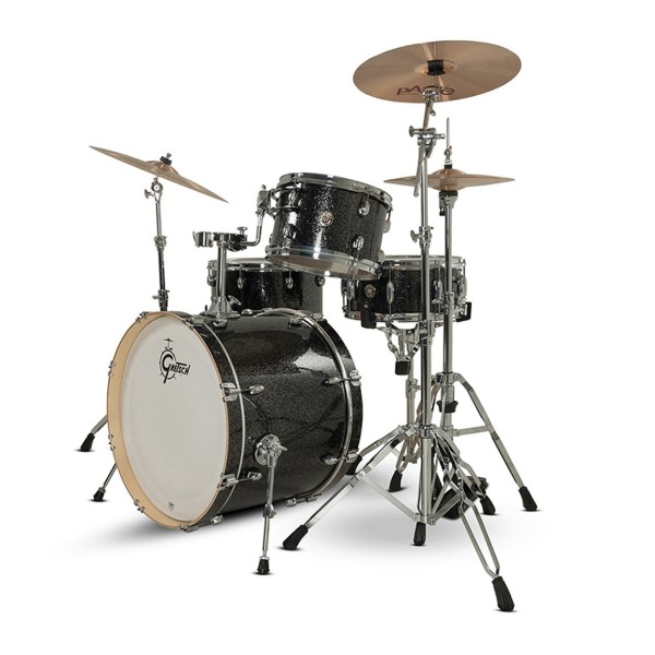 Gretsch Catalina Maple 22" 4pc Shell Pack, Black Stardust