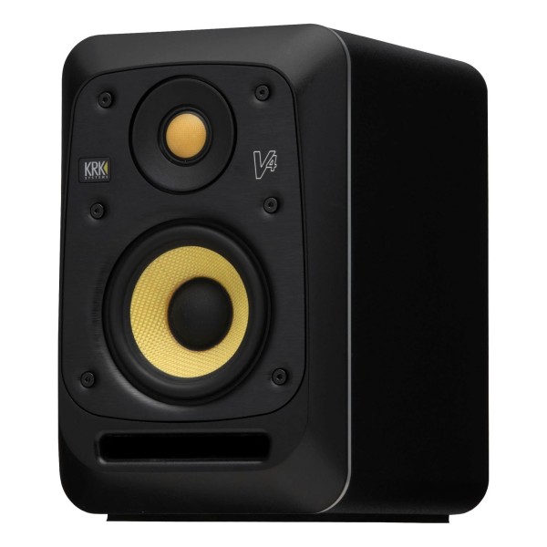 KRK V4S4 Bi-Amplified Studio Monitor - Angled