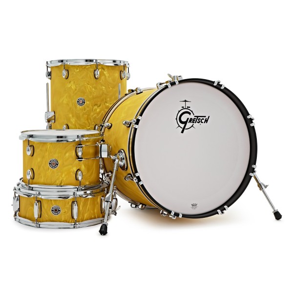 Gretsch Catalina Club 20'' Shell Pack, Yellow Satin Flame