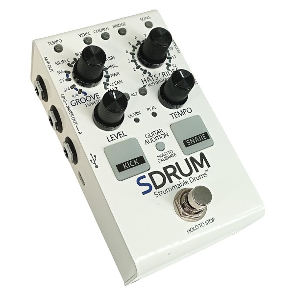 【未使用】 Digitech SDRUM Strummable Drums Digitech SDRUM Strummable Drums Pedal - Secondhand at Gear4music