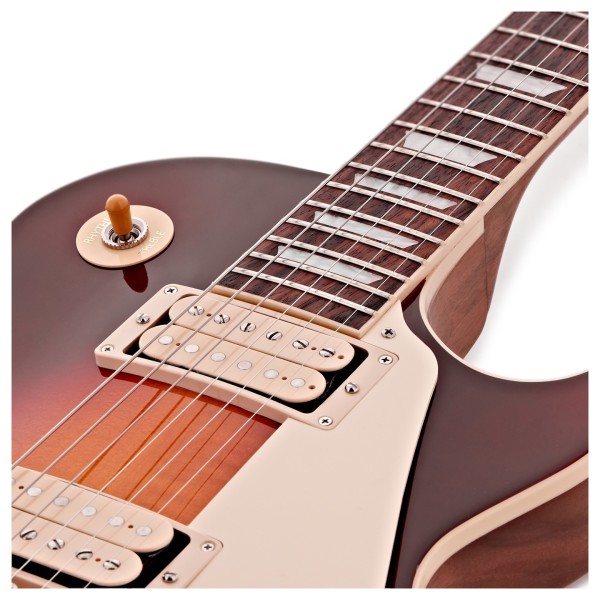 Gibson Les Paul Standard 50s Double Trouble, Vintage Bourbon Burst Gloss #218450162 - upper bout
