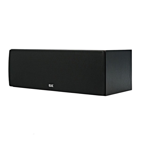 ELAC Debut C5.2 Centre Speaker, Black Ash grille