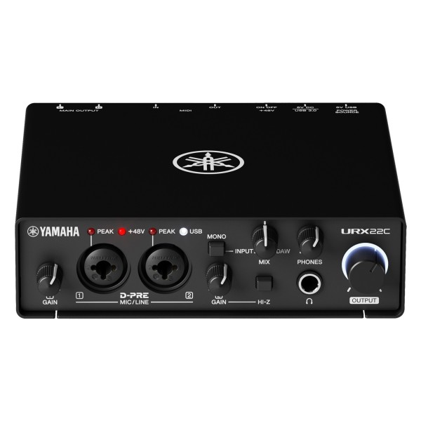 Yamaha URX22C Recording and Streaming Audio Interface at Gear4music