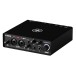 Yamaha URX22C Recording and Streaming Audio Interface, Right Angle