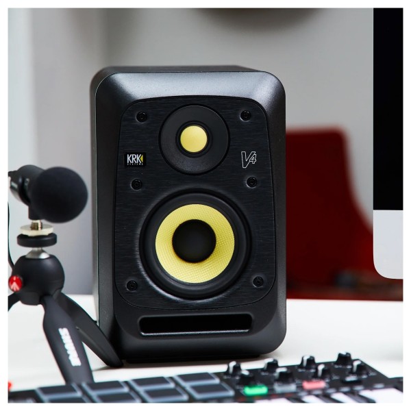 KRK V4S4 Studio Monitor, Pair - Lifestyle