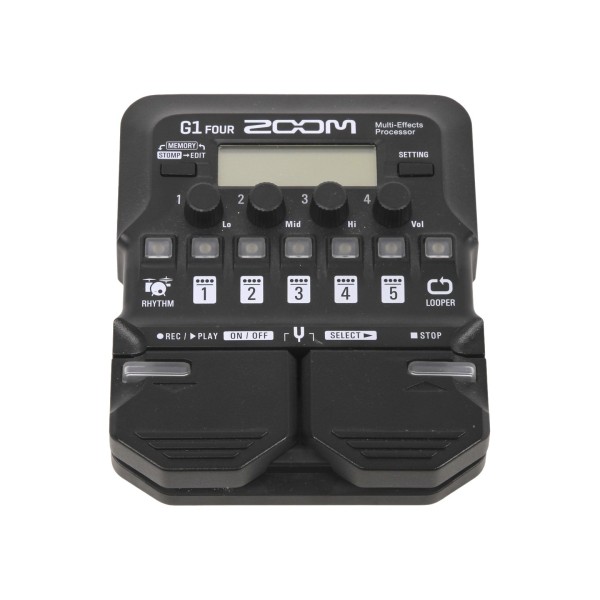 Zoom G1 FOUR, Pédale Multi-Effets | Gear4music