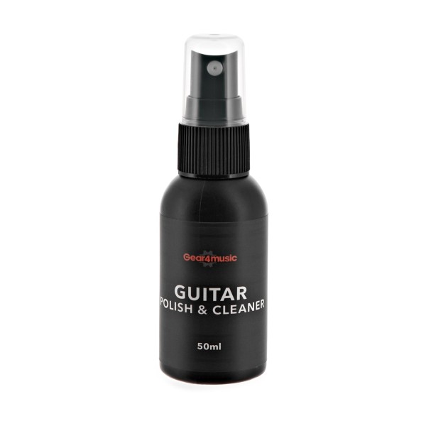 Gear4music Guitar Polish & Cleaner, 50ml