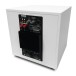 JBL MA710 AV Receiver & Wharfedale Diamond 9.1 5.1 Speaker Package, White - sub rear 