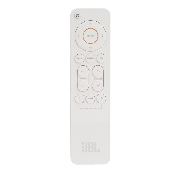 JBL MA710 AV Receiver & Wharfedale Diamond 9.1 5.1 Speaker Package, White -remote 