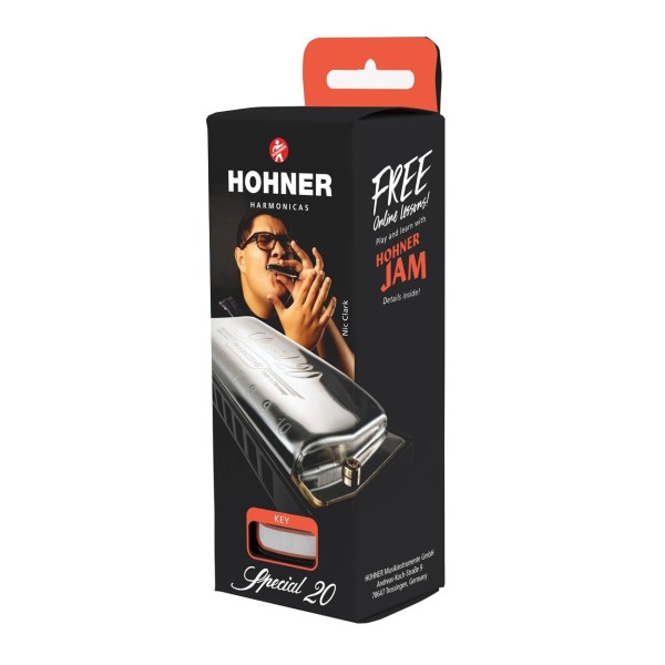 Hohner Special 20 Progressive Harmonica, A Country