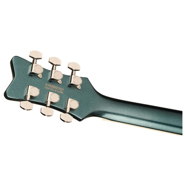 Gretsch Electromatic Jet Club RW, Druid Green - back of headstock