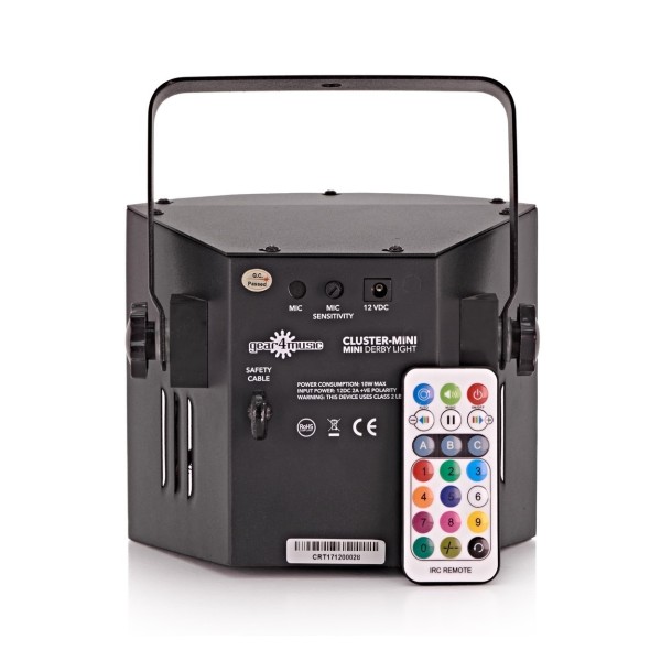 Cosmos Strobe, Derby and LED Party Lights Bundle