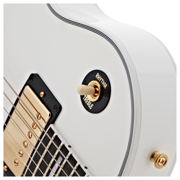 Gibson Custom Les Paul Custom, Alpine White #CS502567 - pickup selector