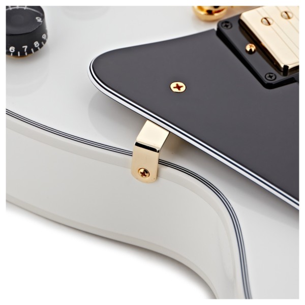 Gibson Custom Les Paul Custom, Alpine White #CS502567 - scratchplate