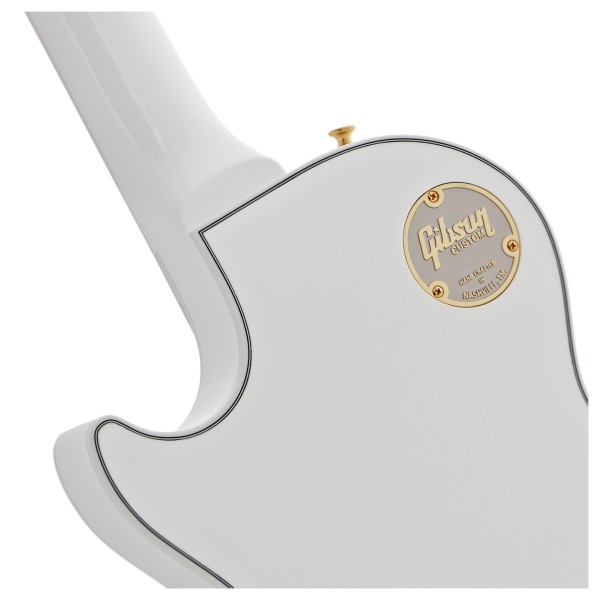 Gibson Custom Les Paul Custom, Alpine White #CS502567 - neck joint