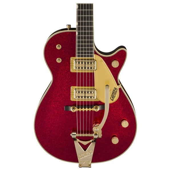 Gretsch G6129TG-59VS Limited Edition Sparkle Jet, Ebony Fingerboard, Red Sparkle - body