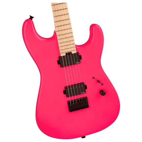 Charvel Limited Edition Sean Long Signature Pro-Mod San Dimas Style 1 HH HT MN, Neon Pink - body