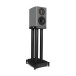 Wharfedale EVO 5.1 Bookshelf Speakers (Pair), Lunar Grey with Stands - right 
