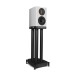 Wharfedale EVO 5.1 Bookshelf Speakers (Pair), Lunar Grey with Stands - right 