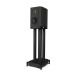 Wharfedale EVO 5.1 Bookshelf Speakers (Pair), Black with Stands - left 