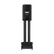 Wharfedale EVO 5.1 Bookshelf Speakers (Pair), Black with Stands - rear 