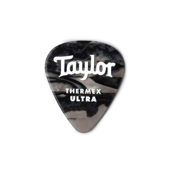 Taylor Picks Premium 351 Thermex Ultra Black Onyx 1.25mm 6 Pack