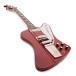 Gibson Custom 1963 Firebird V Maestro Vibrola Light Aged, Cardinal Red #403183 - angled shot