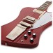 Gibson Custom 1963 Firebird V Maestro Vibrola Light Aged, Cardinal Red #403183 - lower bout