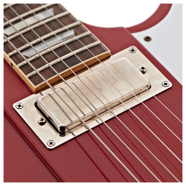 Gibson Custom 1963 Firebird V Maestro Vibrola Light Aged, Cardinal Red #403183 - neck pickup