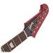Gibson Custom 1963 Firebird V Maestro Vibrola Light Aged, Cardinal Red #403183 - headstock