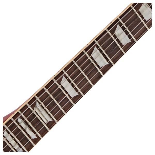 Gibson Custom 1963 Firebird V Maestro Vibrola Light Aged, Cardinal Red #403183 - neck