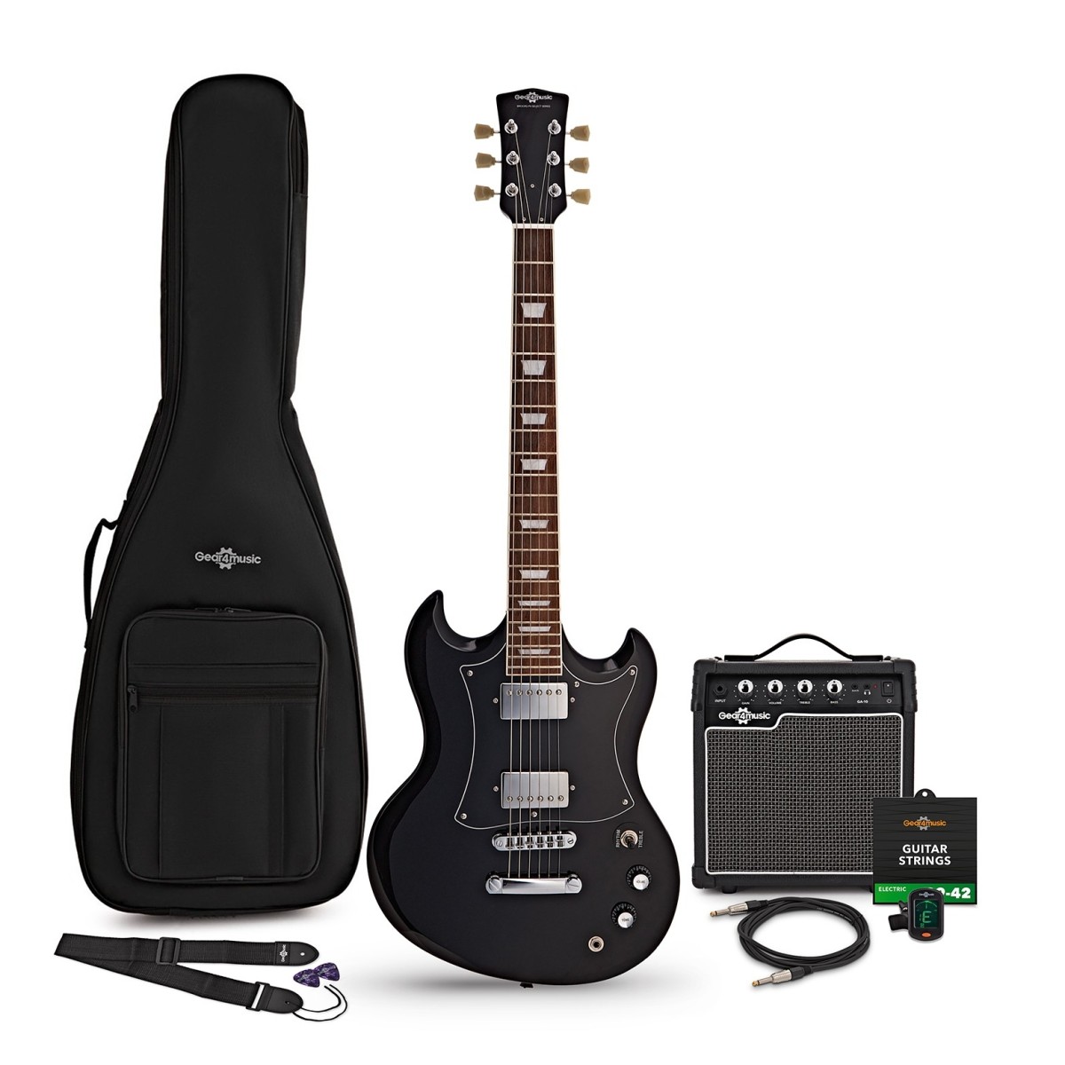 Click to view product details and reviews for Brooklyn Select Electric Guitar Black 10w Guitar Amp Accessory Pack.