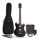 Brooklyn Select Electric Guitar Black, 10W Guitar Amp & Accessory Pack