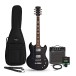 Pack Guitare Électrique Brooklyn Select + Ampli 15 W, Black