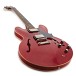 Gibson Custom 1961 ES-335 Reissue Ultra Light Aged, 60s Cherry #140310 - angled shot