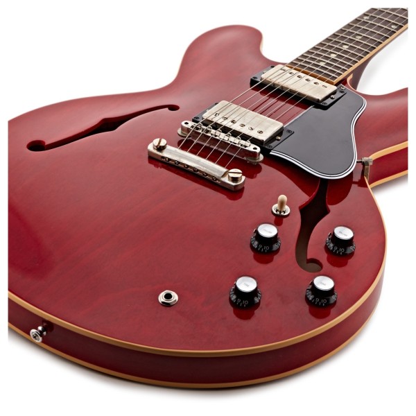 Gibson Custom 1961 ES-335 Reissue Ultra Light Aged, 60s Cherry #140310 - lower bout