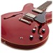 Gibson Custom 1961 ES-335 Reissue Ultra Light Aged, 60s Cherry #140310 - lower bout