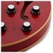 Gibson Custom 1961 ES-335 Reissue Ultra Light Aged, 60s Cherry #140310 - controls